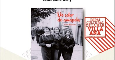 LIBRO “DE COLOR DE AMAPOLA”, Lola Alemany